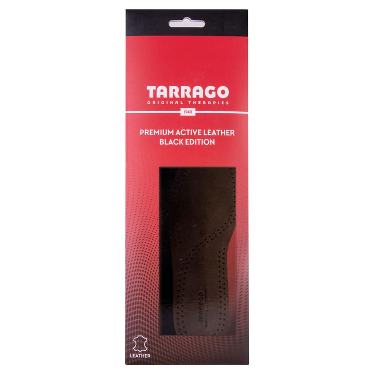 Tarrago Plantillas Premium Active Leather Black Edition