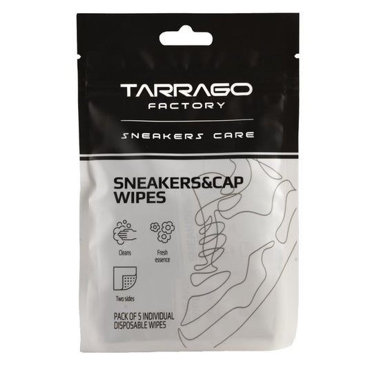 Tarrago Sneakers & Cap Wipes Toallas de Limpieza para Tenis y Gorras