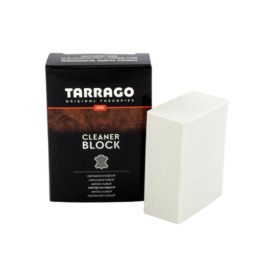 Tarrago Cleaner Block goma limpiadora para ante, nubuck y cueros aterciopelados